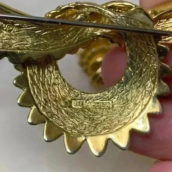 Marcel Boucher Vintage brooch and earrings set - Picture 4 of 8